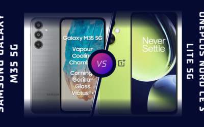 Samsung Galaxy M35 5G vs OnePlus Nord CE 3 Lite 5G: A Comprehensive Comparison Samsung Galaxy M35 5G vs OnePlus Nord CE 3 Lite 5G