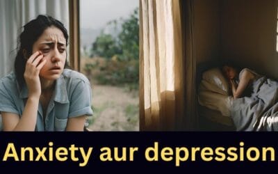 Anxiety aur depression ke liye kya karein? Anxiety aur depression ke liye kya karein - AI Generated image
