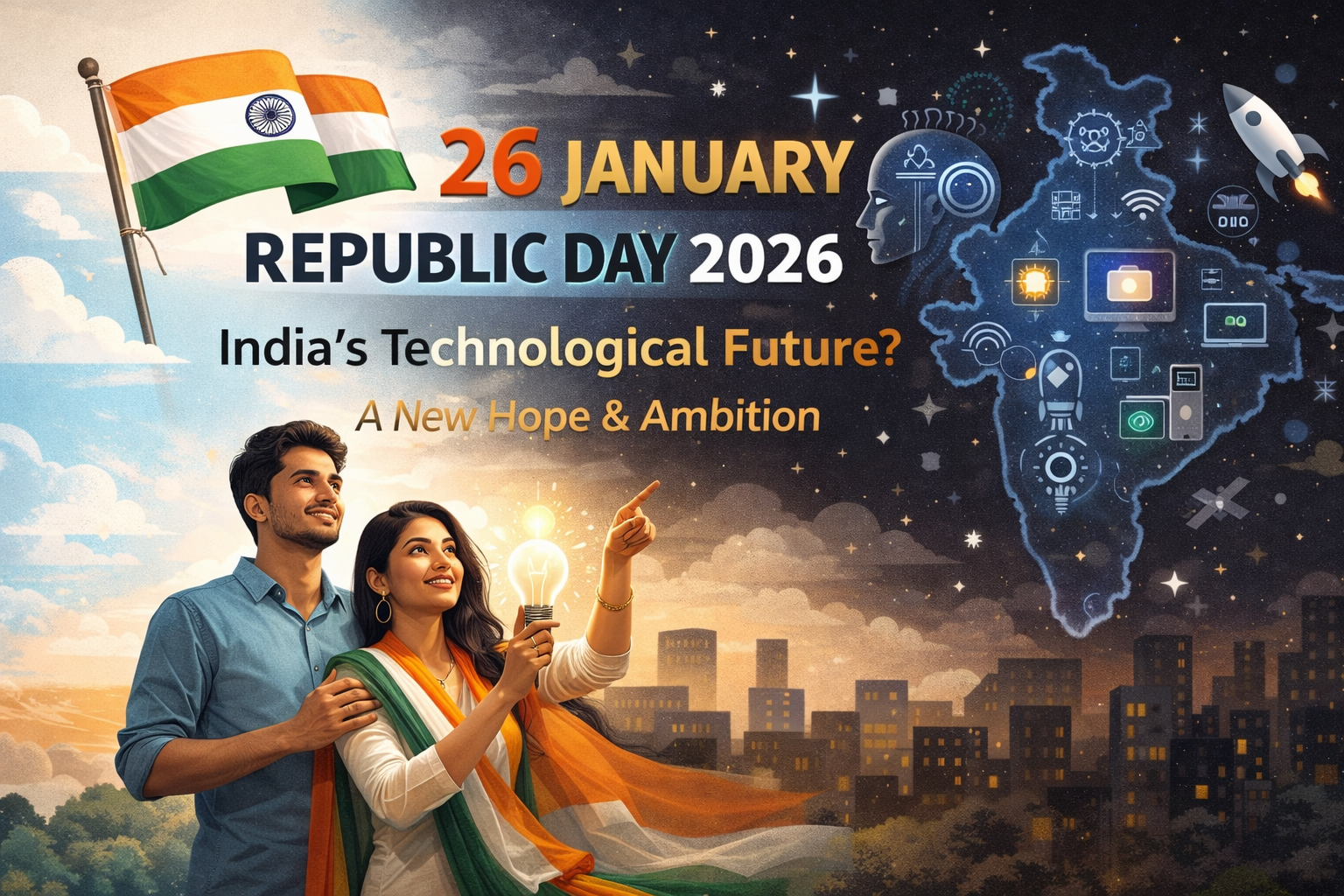 26 January - Republic Day of India – A New Hope for a Technological Bharat - my tech flip