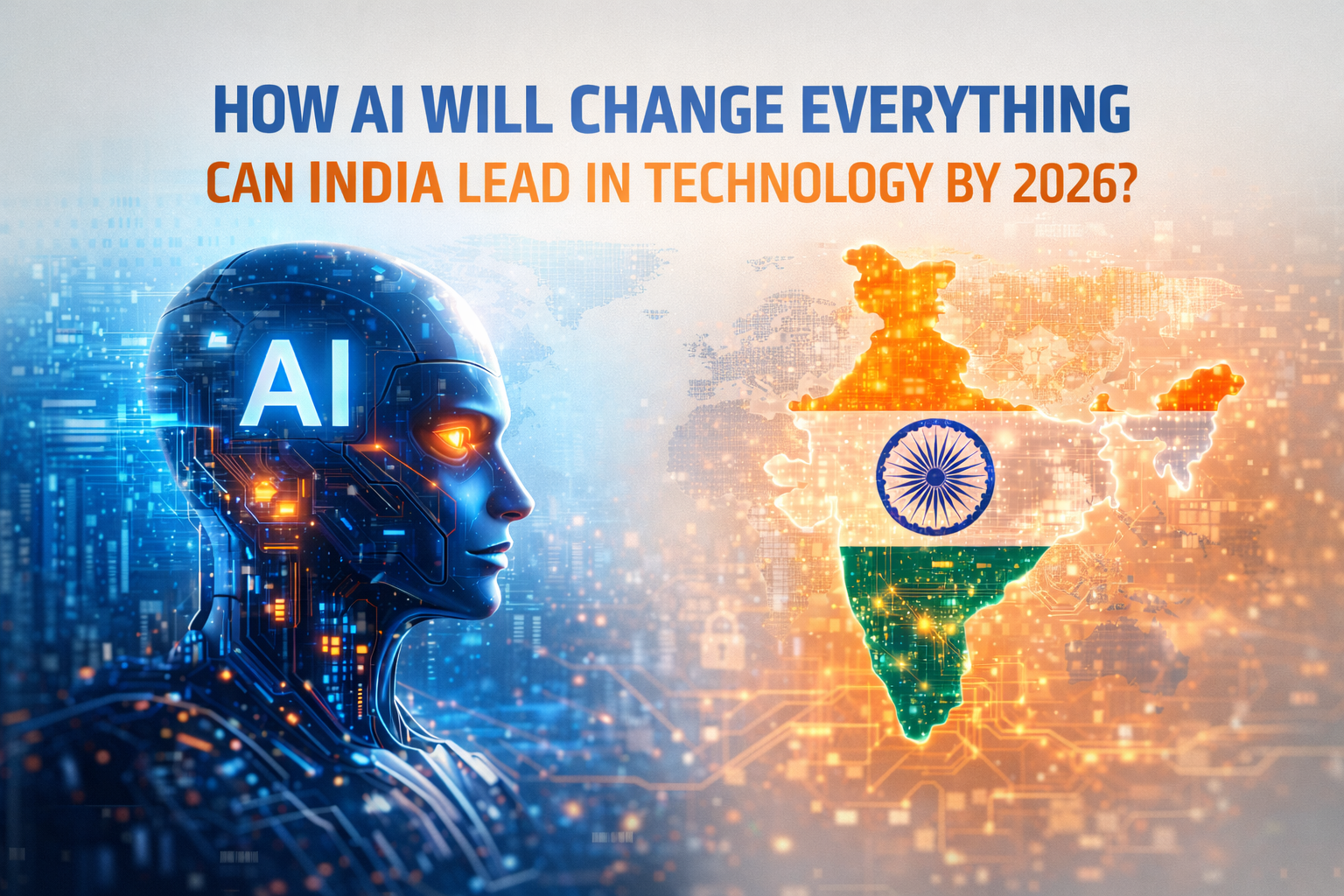 How AI Will Change Everything – And Can India Stand Out in Technology by 2026? - my tech flip