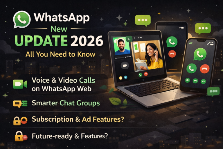 WhatsApp’s New Update 2026 – All You Need to Know