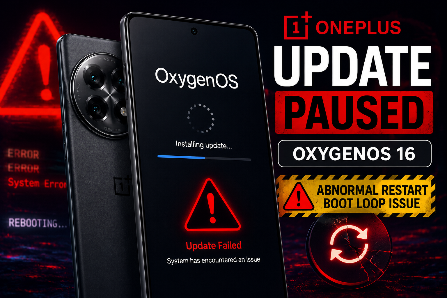 OnePlus Suddenly Stops OxygenOS Updates